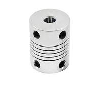 JNMING 1pc Thread Encoder Aluminum Alloy Stepping Motor Elastic Coupling Winding D19L25 3D Printer DIY Accessories(3x6mm)