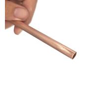 JNMING 300mm Copper Metal Straight Pipe Red Copper Tubing OD 20mm ID 18mm for Plumbing and DIY(OD 2 x ID 1mm)