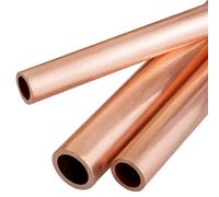 JNMING 5pcs Thin Copper Tube Copper Pipe Outer Diameter 2mm 2.5mm 3mm 3.5mm Length 300mm Hollow Straight Round(OD 3 x ID 2.5mm)
