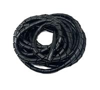JNMING 6mm to 30mm Spiral Cable Sleeve Sturdy Plastic Wire Protector for Lines Management Protection(OD 20mm x 10 Meters)