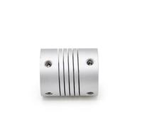 JNMING D19L25 Aluminium Flexible Jaw Shaft Coupling 3mm 4mm 5mm 6.35mm 7mm 8mm 10mm bore CNC Stepper Motor Coupler Encoders(5mm X 7mm)