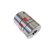 JNMING D20 L25 Elastic Coupling Inner Hole 4mm to 10mm Flexible Plum Type Shaft Coupler for Stepper Motor(4X8mm)