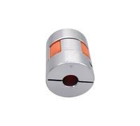 JNMING D25L30 Flexible Jaw Spider Coupling 6.35mm to 12mm Versatile Shaft Coupler for Stepper Motors(5x8mm)