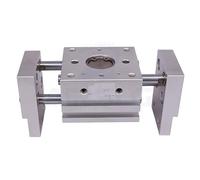JNMING MHL2-25D MHL2-25D1 MHL2-25D2 Double Acting Pneumatic Gripper Wide Type Air Gripper Parallel Cylinder Aluminium Clamps(MHL2-25D)