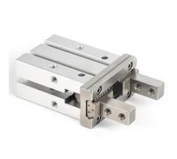 JNMING MHZ2 Pneumatic Finger Air Gripper Cylinder MHZL2-10D MHZ2-16D 6D 32D 40D Aluminium Clamps Finger Cylinders(MHZ2-25S)