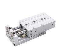 JNMING MXS20 Air Cylinder Sliding Table 20mm Bore with Magnetic High Pressure Resistance Stroke 10mm 20mm 50mm 100mm Linear Guides(MXS20-100)