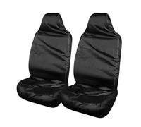 JNNJ 2 Piece Seat Protector for Car, Waterproof Car Seat Protector for Front Seats, Oxford Cloth Auto Interior Accessories Front Seat Protector, Universal Seats Cover for Most Car, Van, Truck