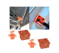 JNNJ 2PCS Bonnet Stay Clips, Hood Bonnet Rod Stay Clip Frame Bracket, Front Hood Support Rod Buckle, Set Hood Support Prop Rod Holder Clip, Car Roomster Hood Bonnet Rod Stay Bracket Buckle Clips