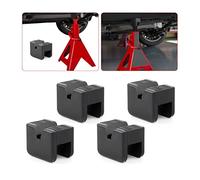 JNNJ 4 x Rubber Jack Support Slotted Rail Frame Protector Pad for Floor Jack to Protect Your Car from Scratches