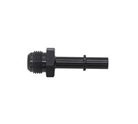 JNNJ 6AN Flare to 3/8 Hose Barb Fittings Adapter, Quick-Disconnect Female EFI Fitting, Aluminum Fuel Line Push On Barb Connector, Auto Modification Accessories Universal for Most Cars(AN8-3/8)