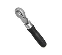 JNNJ Car Tyre Repair Roller, Repair Patch Tyre Roller, High-Temperature Resistant Tire Repairing Supplies, Tire Patch Repair Stitcher Ball Bearing Roller for Trucks, SUVs, RVs, Vehicles(Black)