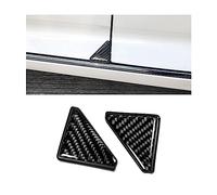 JNNJ corner 2Pcs Car Door Anti-Scratch Cover, PVC Side Door Protector, Auto Anti-Collision Rubber Guard, Universal Vehicles Front Decorative Cover(Black)