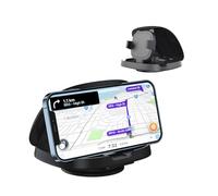 JNNJ Dashboard Mobile Phone Holder For Cars, 360° Rotatable Phone Holder For Car Dashboard, Universal Car Phone Holder Horizontal Vertical Viewing, Phone-Holder Mount Dashboards Pad Mat For Various