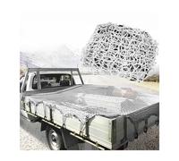 JNNJ Heavy Duty Bungee Trailer Cargo Net with Elasticated Cord for Optimum Load Securing, Corner Markings Accessories for Pickup Truck
