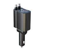 JNNJ Multi-usb Car Charger, 4 in 1 Car Charger Adapter, Fast Charging Cigarette Lighter, 120w Superfast Retractable Car Charger, Automotive Universal Interior Decorative Accessories for Trucks SUVs