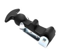 JNNJ Rubber Flexible Draw Latches, Rubber Flexible Hasp T-Handle Draw Latches, Elastic Alloy Steel Rubber Hood Catch Flexible T-Handle Hasp, Adjustable Draw Latch for Tool Box, Vehicle Engine, Hood