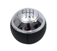 JNNJ Shifter Handball Car Shifter Head, Car 6 Speed Gear Shift Lever Knob Shift Knob Head, Manual Stick Gear Shift Knob Replacement, Gear Shifts Knobs, Car Lever Shifter Handle Ball(Silver 6 Speed)