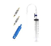JNNJ Tubeless Tire Sealant Syringe, 60ml Tire Sealant Syringe, Bicycle Tubeless Sealant Injector with Presta Valve Core Removal Tool, Tubes Syringe for Bicycle, Mountain and Road Bike Tyre Repair