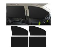 JNNJ Universal Car Window Blackout Covers - Full Sun Shield for Front and Rear Side Windows, UV Protection (2 Front + 2 Rear)