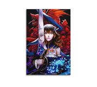 JNNJMN Bloodstained Ritual of The Night Video Game Poster Poster Decorative Painting Canvas Wall Posters And Art Picture Print Modern Family Bedroom Decor Posters 12x18inch(30x45cm)