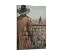 JNNJMN Character Poster Movie Once upon A Time in The West Poster Decorative Painting Canvas Wall Posters And Art Picture Print Modern Family Bedroom Decor Posters 08x12inch(20x30cm)