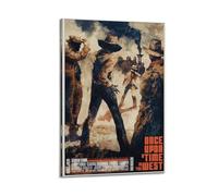 JNNJMN Character Poster Once Upon A Time in The West Movie Poster Decorative Painting Canvas Wall Posters And Art Picture Print Modern Family Bedroom Decor Posters 24x36inch(60x90cm)