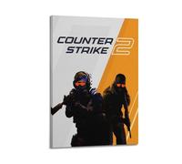 JNNJMN Counter-Strike 2 Game Poster Poster Decorative Painting Canvas Wall Posters And Art Picture Print Modern Family Bedroom Decor Posters 20x30inch(50x75cm)