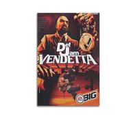 JNNJMN Def Jam Vendetta Game Poster Poster Decorative Painting Canvas Wall Posters And Art Picture Print Modern Family Bedroom Decor Posters 16x24inch(40x60cm)
