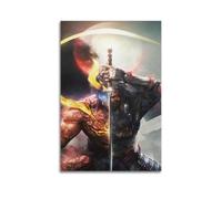 JNNJMN Game Nioh Poster3 Poster Decorative Painting Canvas Wall Posters And Art Picture Print Modern Family Bedroom Decor Posters 08x12inch(20x30cm)