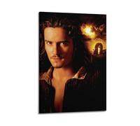 JNNJMN Movie Pirates of The Caribbean Poster41 Poster Decorative Painting Canvas Wall Posters And Art Picture Print Modern Family Bedroom Decor Posters 24x36inch(60x90cm)