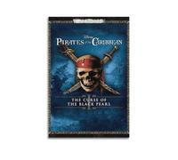 JNNJMN Movie Pirates of The Caribbean Poster45 Poster Decorative Painting Canvas Wall Posters And Art Picture Print Modern Family Bedroom Decor Posters 16x24inch(40x60cm)