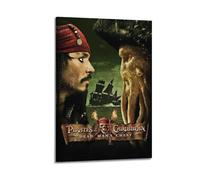 JNNJMN Movie Pirates of The Caribbean Poster52 Poster Decorative Painting Canvas Wall Posters And Art Picture Print Modern Family Bedroom Decor Posters 24x36inch(60x90cm)