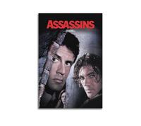 JNNJMN Movie Poster The Last Assassin Poster Decorative Painting Canvas Wall Posters And Art Picture Print Modern Family Bedroom Decor Posters 12x18inch(30x45cm)