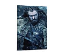 JNNJMN Movie The Hobbit Poster Dwarf Leader Poster Decorative Painting Canvas Wall Posters And Art Picture Print Modern Family Bedroom Decor Posters 24x36inch(60x90cm)