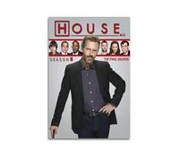 JNNJMN Poster for House Season 8 Poster Decorative Painting Canvas Wall Posters And Art Picture Print Modern Family Bedroom Decor Posters 24x36inch(60x90cm)