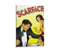 JNNJMN Poster for The Movie Scarface Poster Decorative Painting Canvas Wall Posters And Art Picture Print Modern Family Bedroom Decor Posters 12x18inch(30x45cm)