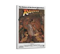 JNNJMN Raiders of The Lost Ark Movie Poster Poster Decorative Painting Canvas Wall Posters And Art Picture Print Modern Family Bedroom Decor Posters 24x36inch(60x90cm)