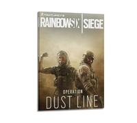 JNNJMN Rainbow Six Siege Valkyrie Video Game Poster Poster Decorative Painting Canvas Wall Posters And Art Picture Print Modern Family Bedroom Decor Posters 16x24inch(40x60cm)