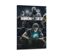 JNNJMN Rainbow Six Siege Video Game Poster Poster Decorative Painting Canvas Wall Posters And Art Picture Print Modern Family Bedroom Decor Posters 08x12inch(20x30cm)