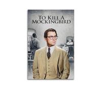 JNNJMN To Kill A Mockingbird Movie Poster Poster Decorative Painting Canvas Wall Posters And Art Picture Print Modern Family Bedroom Decor Posters 16x24inch(40x60cm)