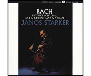 Jnos Starker - Bach, J.S.: Suites Nos.2 & 5 for solo cello [VINYL]