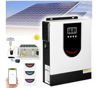 JNPGVTCD 1.1Kw-10.2Kw Hybrid Solar WiFi Monitoring (Optional), Off-Grid/On-Grid (DC12/24/48V to AC220V), 40/80/120/160A Mppt Charge Controller,48V8.2KW-WiFi