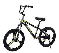 JNPGVTCD 16/18 20 Inch Balance with Brakes/Footrest, Big Kids/Adults/Boys/Girls Gift, Adjustable handlebars/Seat No Pedal Toddler Walking Bicycle, Supports 100kg(Green,20 inch)