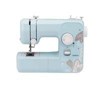JNPGVTCD 17-Stitch Portable Full-Size Sewing Machine, Embroidery Multiple Color Options(BLUE)
