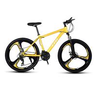 JNPGVTCD 26 Inch Adult Mountain, 21 Speeds Disc Brakes & Front Suspension, Hardtail for Women/Men/Girls/Boys, Lightweight 12 Constellations Bicycle,Leo