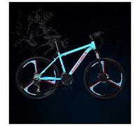 JNPGVTCD 26 Inch Mountain 21 Speed for Men Women Adult Hard Trail Front Suspension Disc Brakes High Carbon Steel Frame, 12 Constellations Hardtail Bicycle,Sagittarius