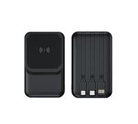 JNPGVTCD 2Pcs Wireless Magnetic Suction 22.5W Self-Contained Cable Super Fast Charging 10000mAh JNPGVTCD,B