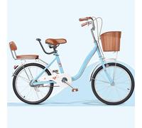 JNPGVTCD Adult Women's City Commuter Cruiser Bicycle with Adjustable Features, Armrest, and Backrest for Comfortable Urban Riding