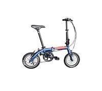 JNPGVTCD Bicycle,14-Inch Aluminumy Folding Ultralight Bicycle