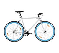 JNPGVTCD Fixed Gear Bicycle 700C 59 cm - Black and Blue